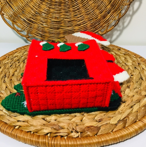 Vintage, Christmas decoration in crochet. Excellen - Picture 7 of 16